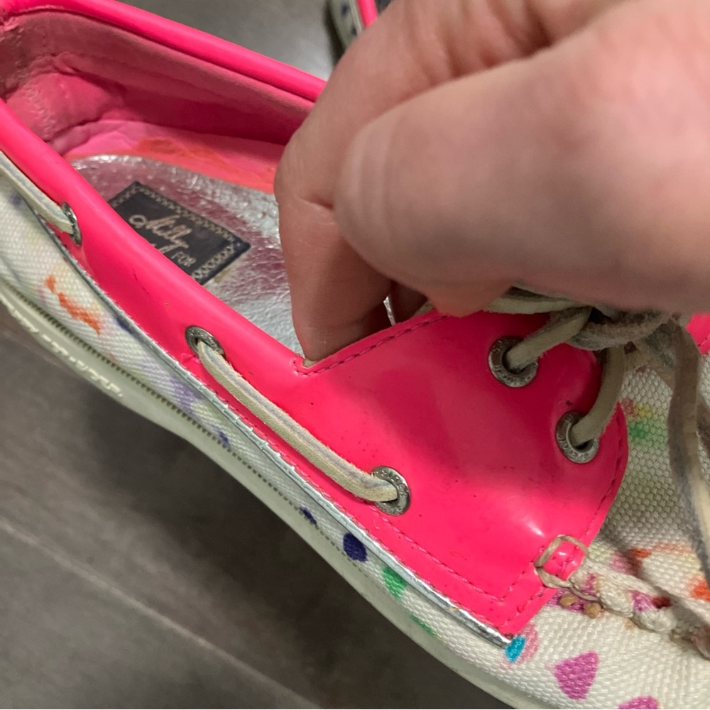 Milly for Sperry Top Sider boat shoes women’s size 9.5 - Picture 4 of 7